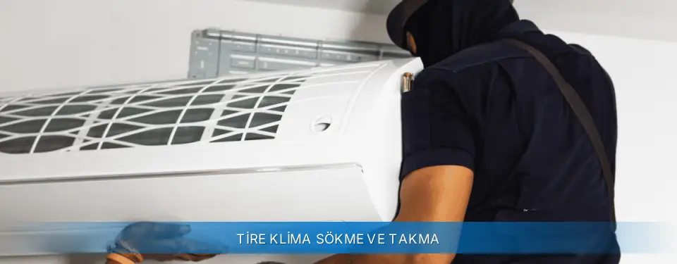 Tire İlçemi Alarko Carrier Klima Sökme ve Takma